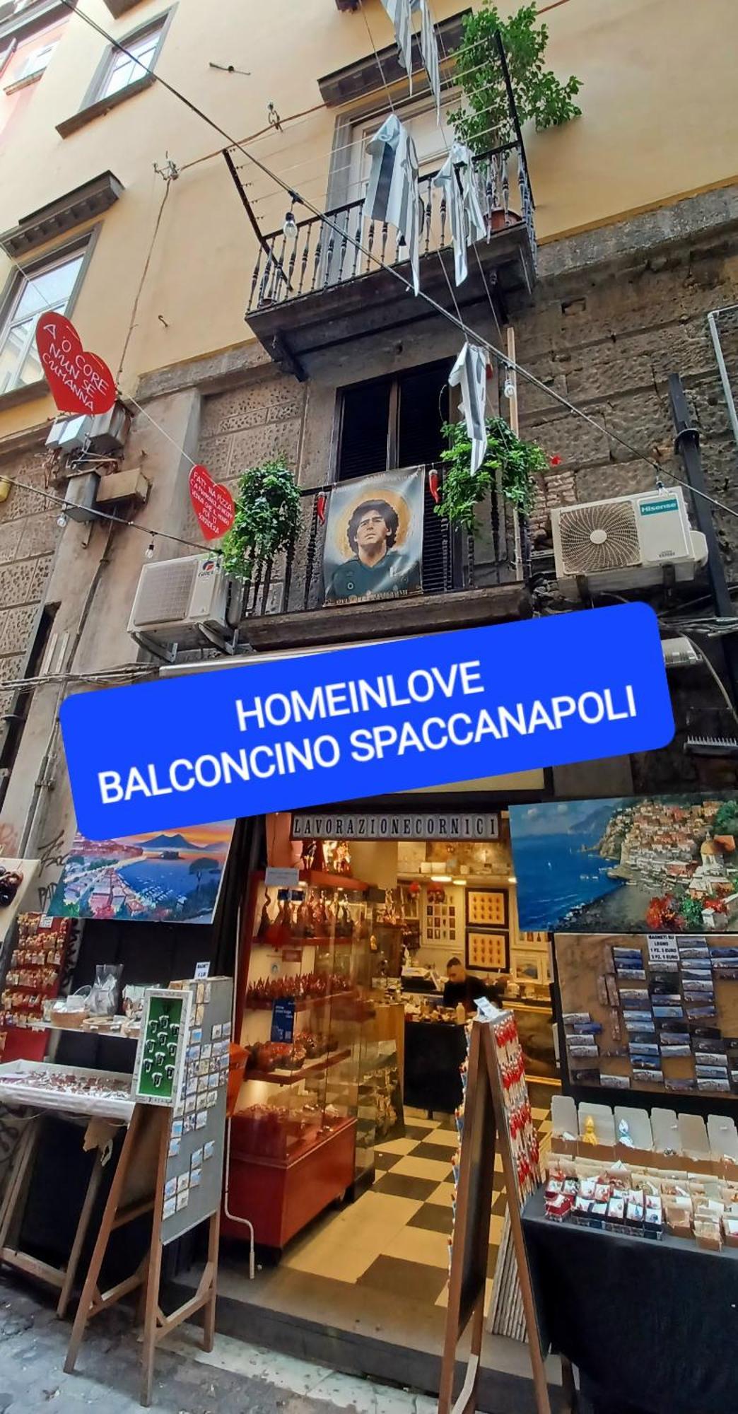 Home In Love: Balconcino Spaccanapoli Экстерьер фото